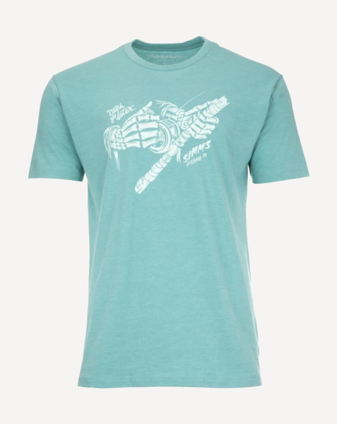 Футболка Grim Reeler T-Shirt (oil blue heather; Мужской; M)